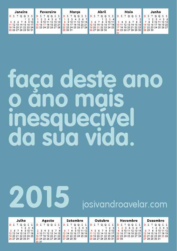 calendário josivandro avelar 2015 39