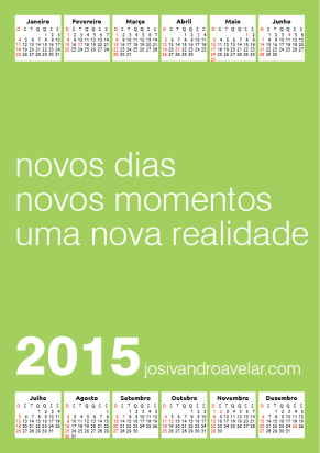 calendário josivandro avelar 2015 4