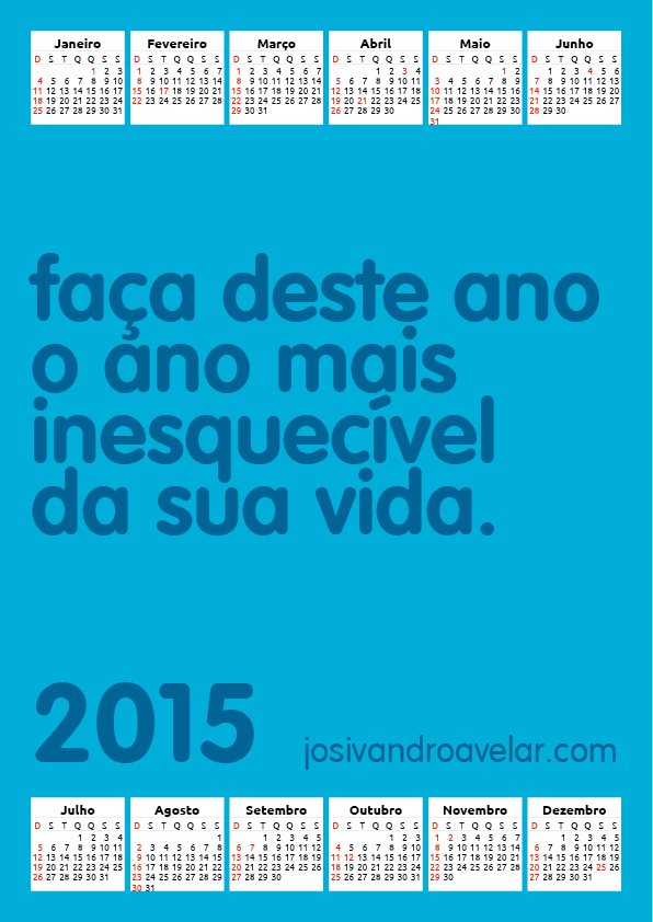 calendário josivandro avelar 2015 40