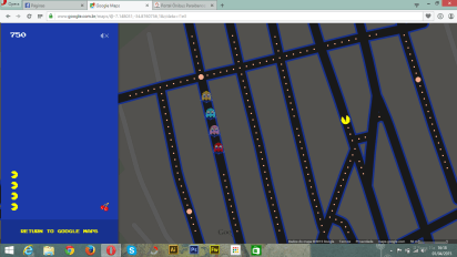 JOGANDO NA ESQUINA 1 Os monstrinhos estão na Rua Bartira. Pac-Man está na 14 de Julho.