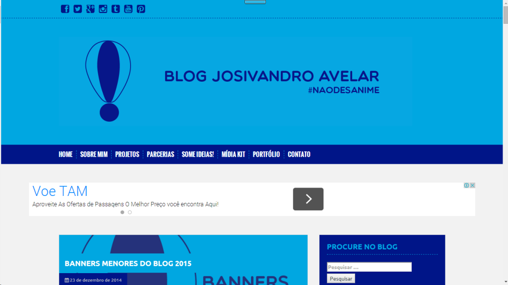 SETE ANOS DO BLOG 9 Blog Josivandro Avelar- dezembro de 2014