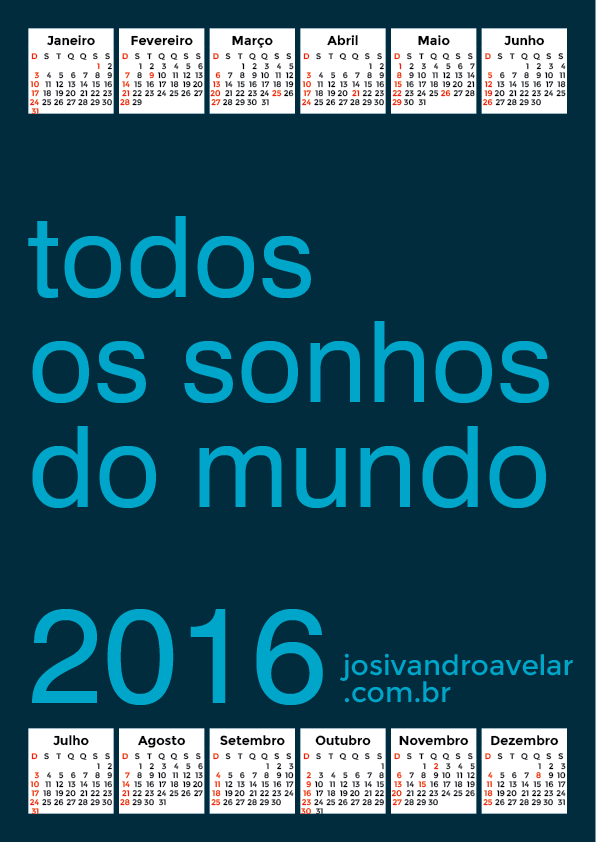 calendário 2016 23