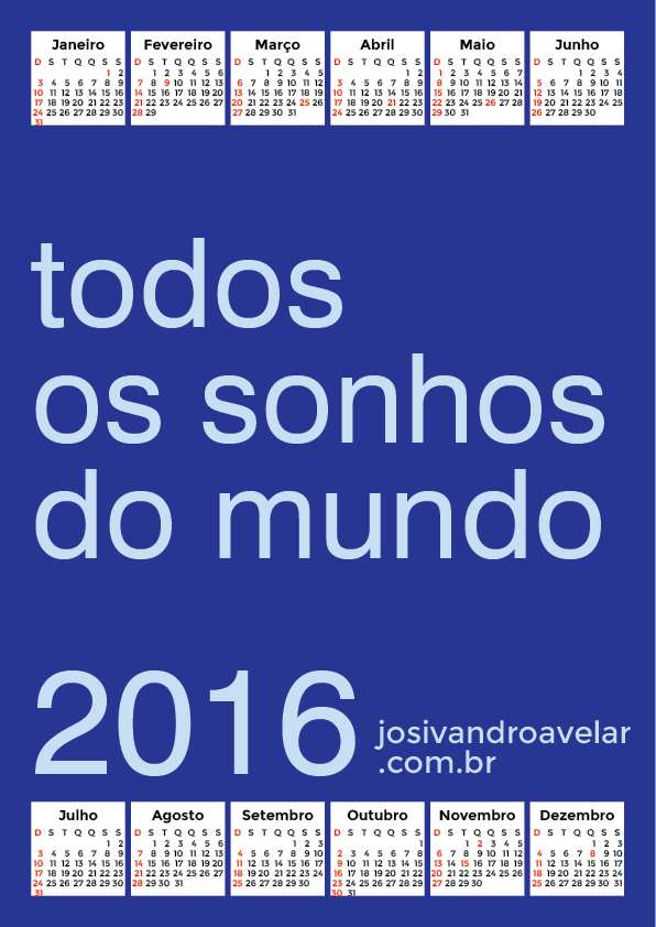 calendário 2016 27
