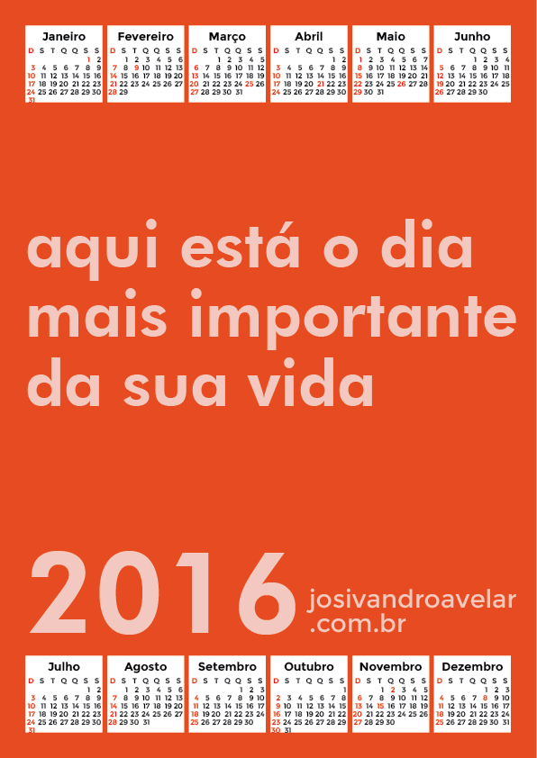 calendário 2016 35