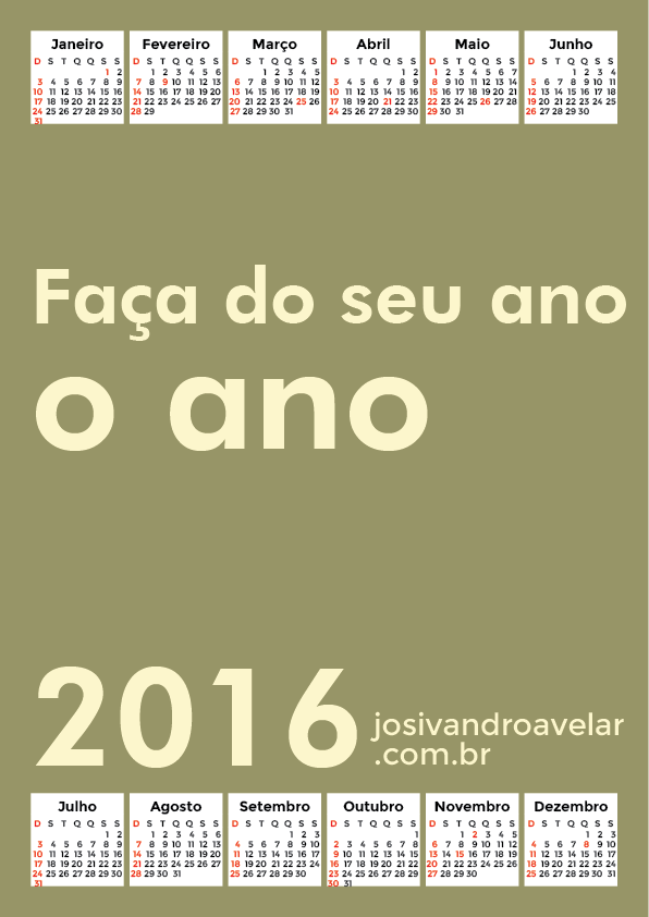calendário 2016 48
