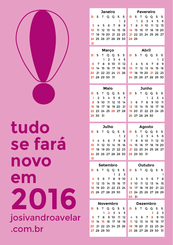 calendário 2016 5