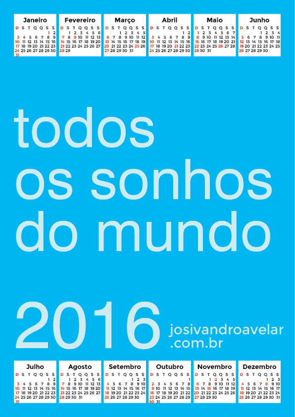 calendário 2016 21