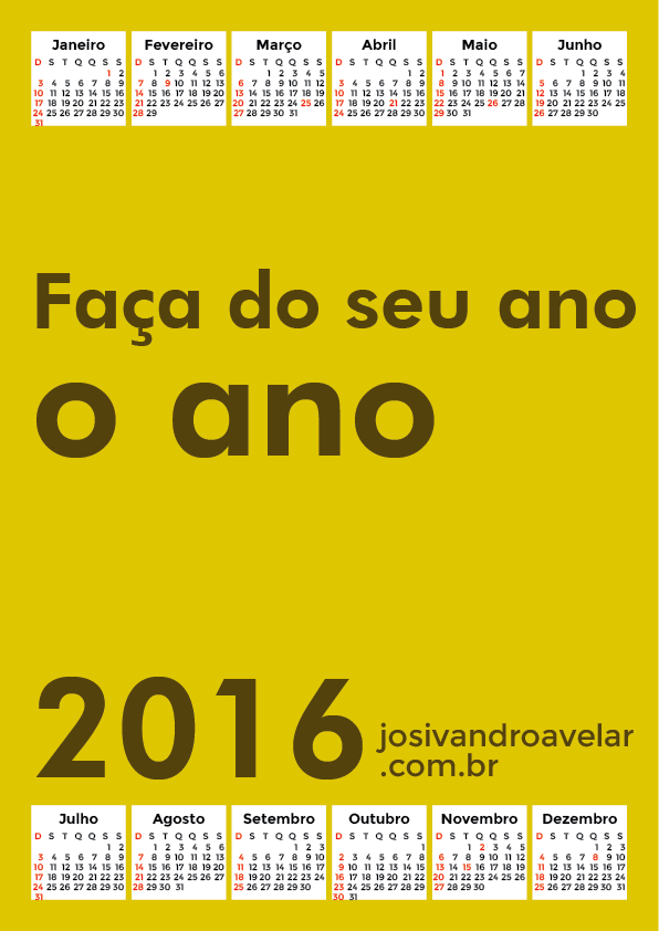 calendário 2016 42