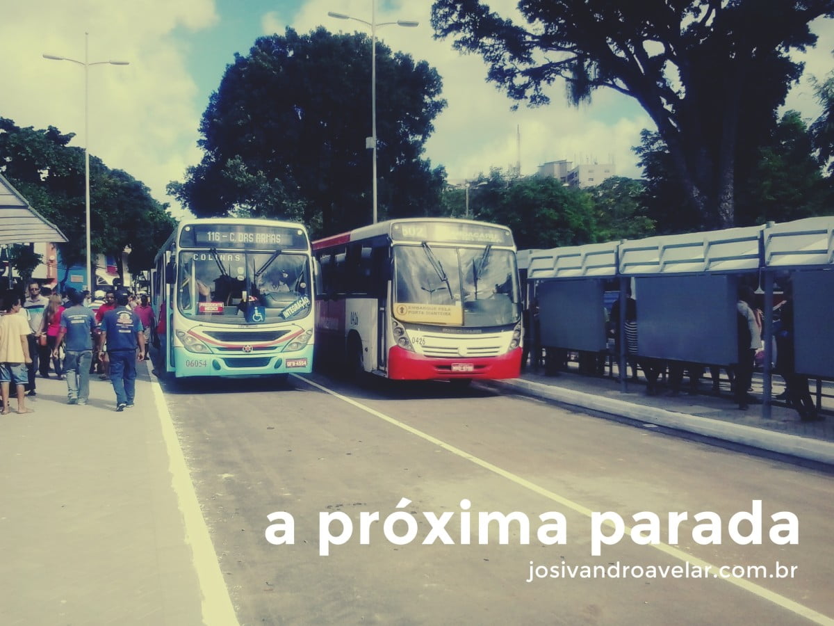 a próxima parada