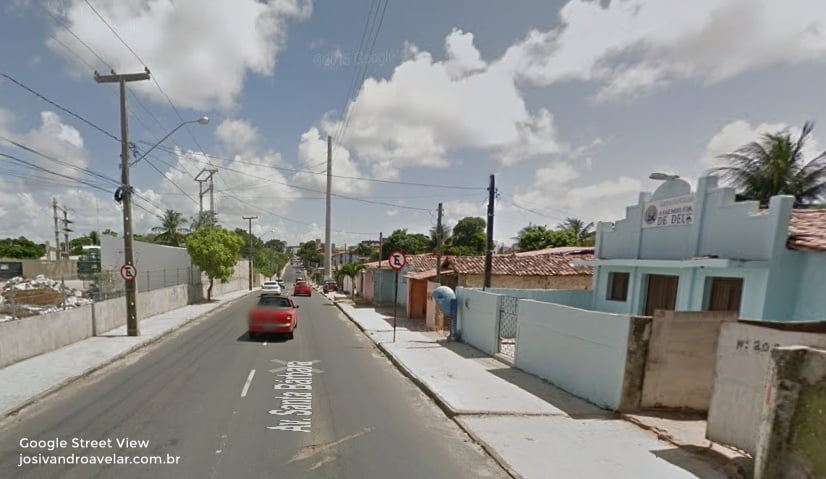 METAMORFOSE DE UMA AVENIDA 4 A Santa Bárbara hoje, no mesmo ponto de vista da imagem acima. A imagem é de 2015.