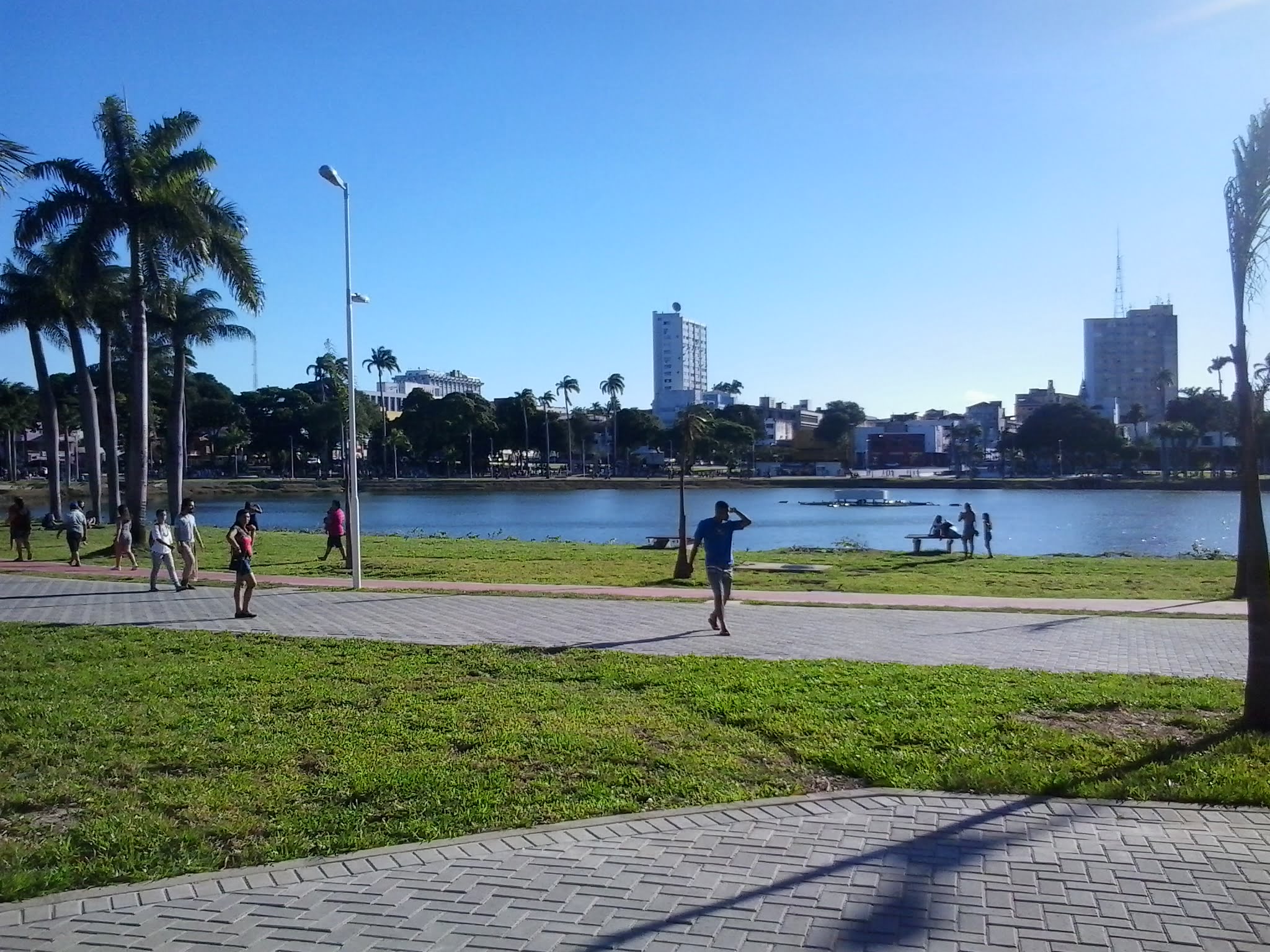 Lugar favorito 1 Parque da Lagoa, em João Pessoa.