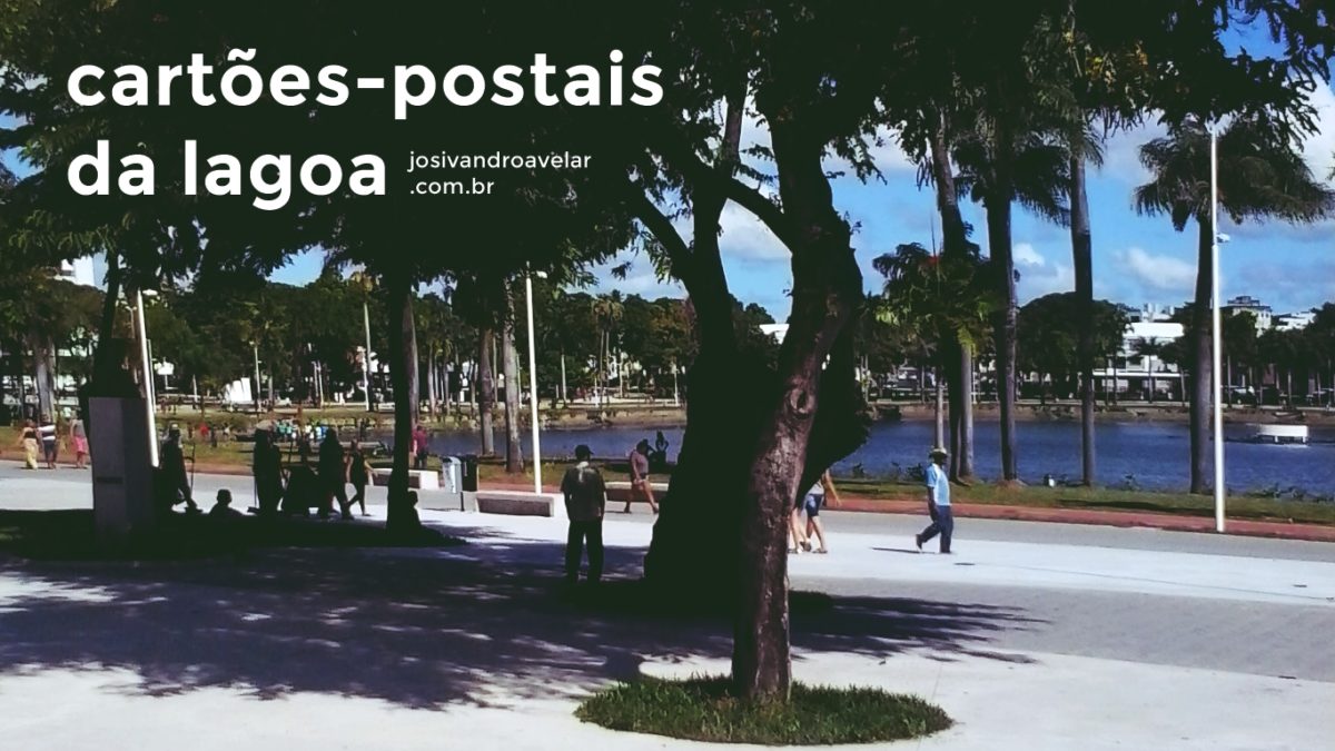 cartões postais da lagoa