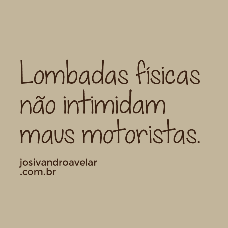 lombadas físicas