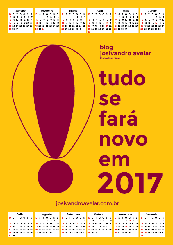 calendário 2017 12