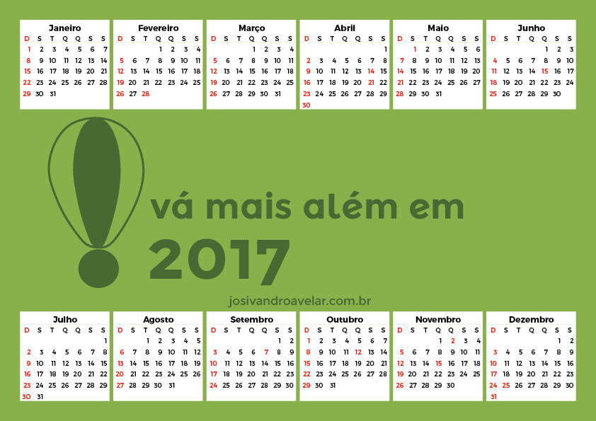 calendário 2017 24