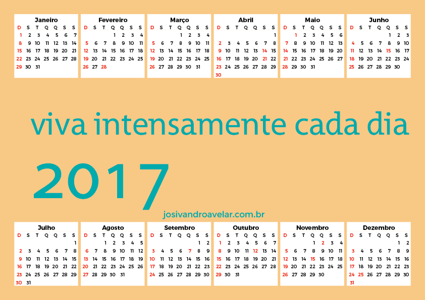 calendário 2017 67