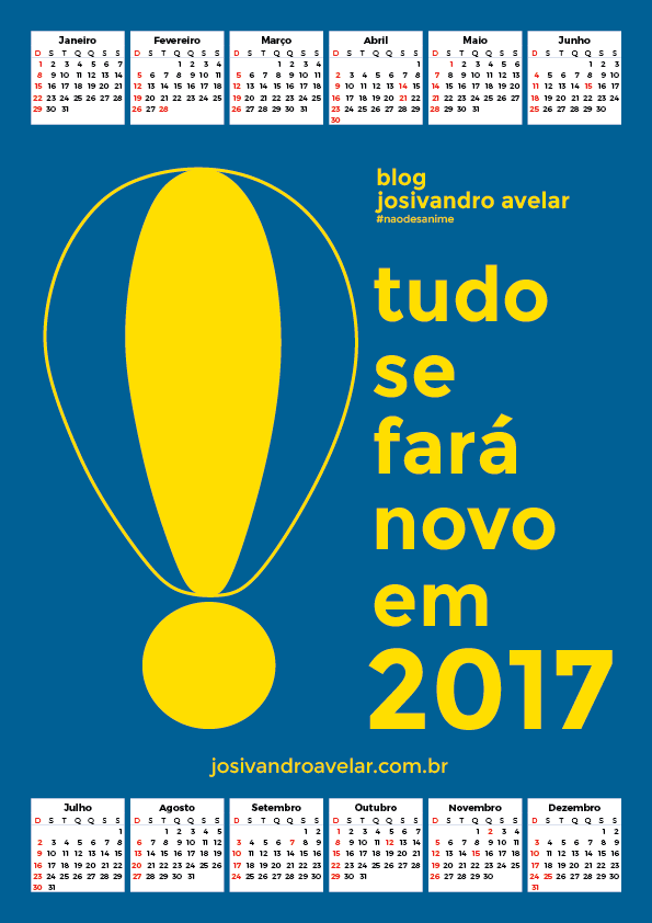 calendário 2017 7