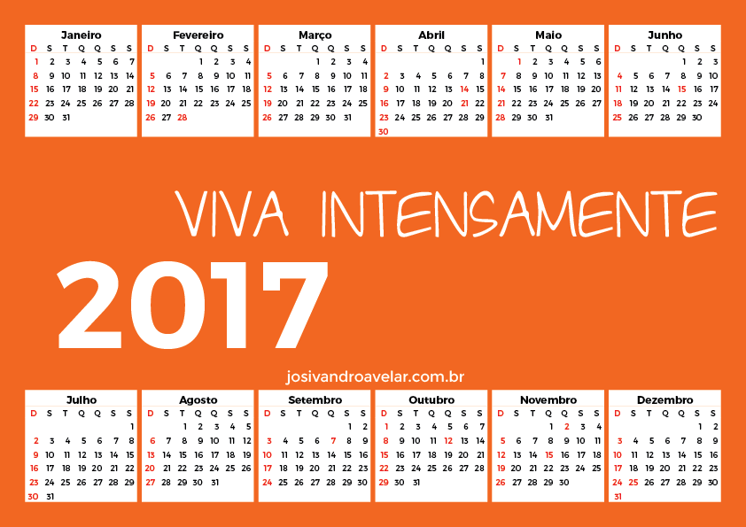 calendário 2017 75