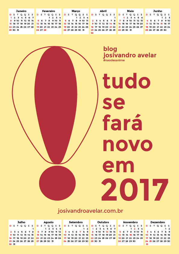 calendário 2017 8