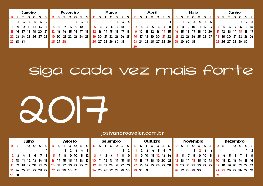 calendário 2017 92