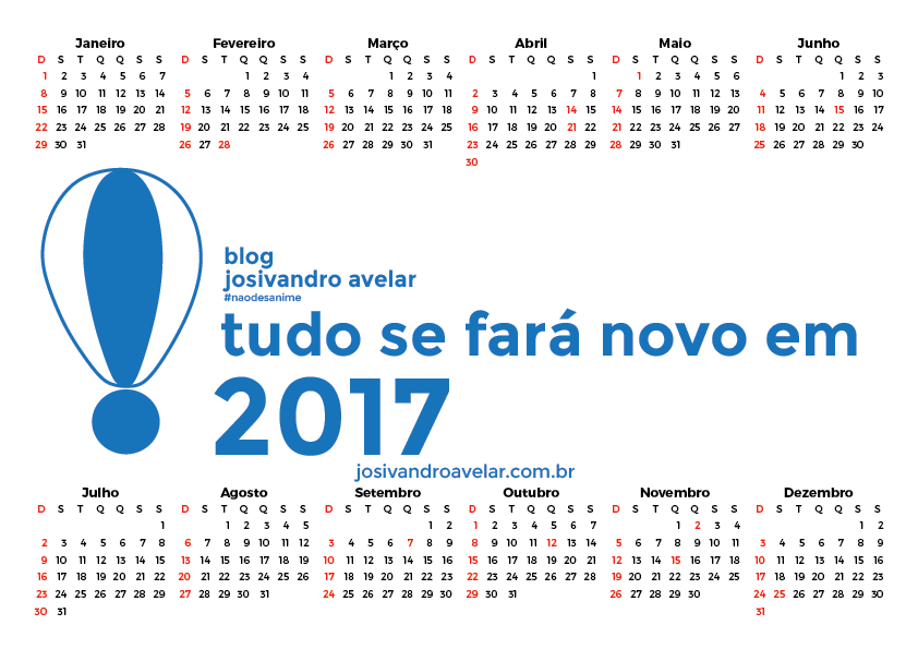 calendário 2017 4