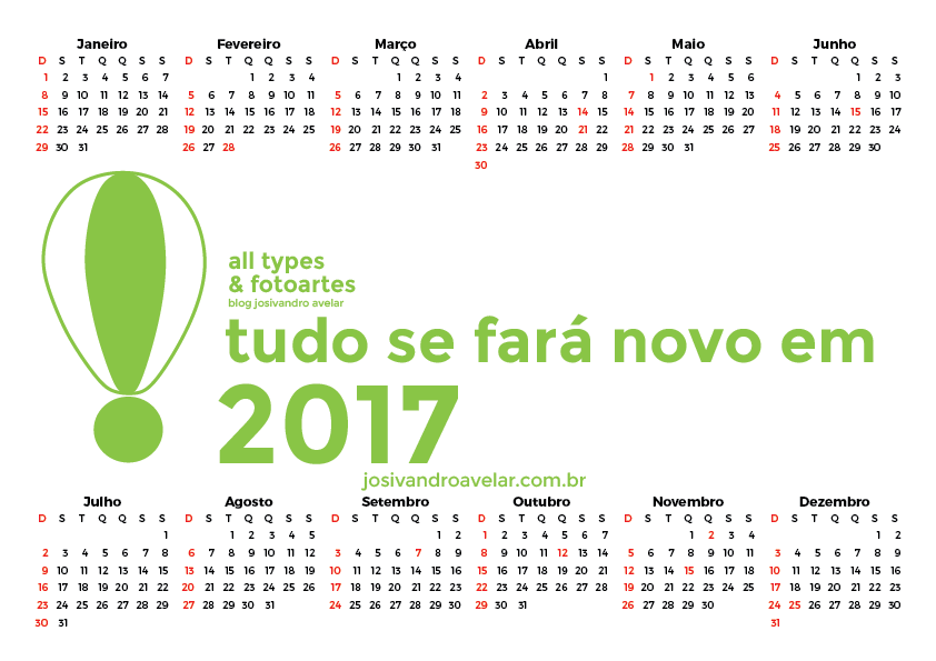 calendário 2017 5
