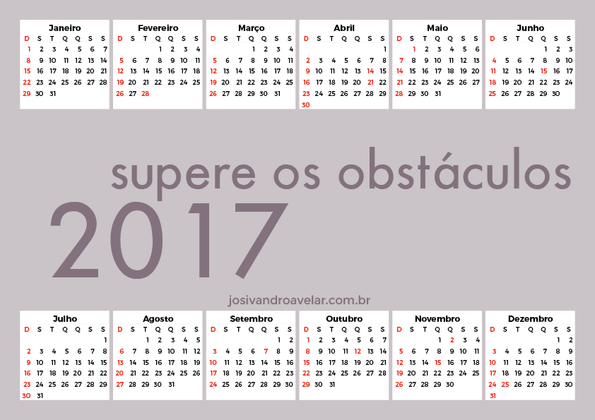 calendário 2017 57