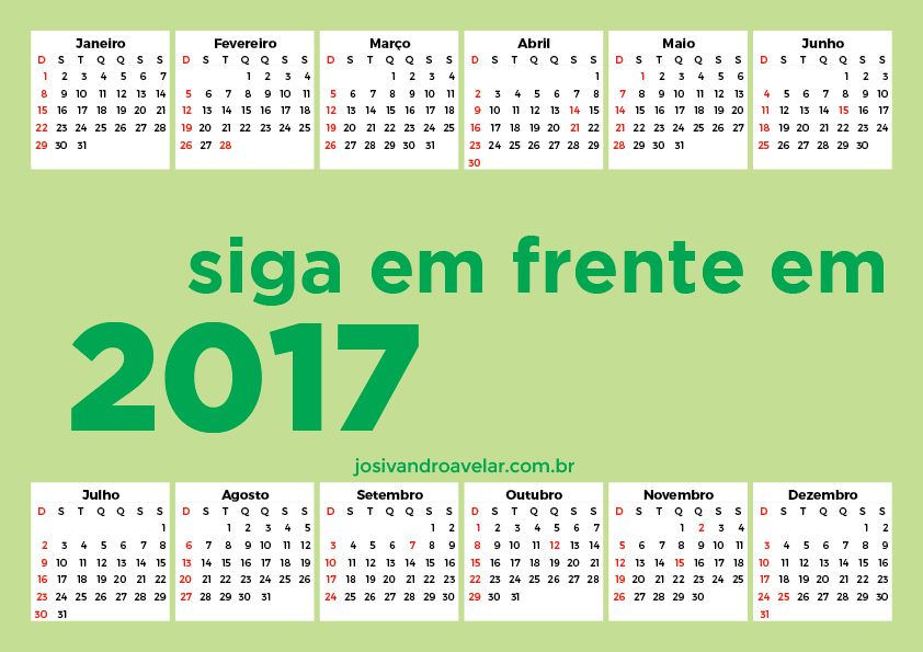 calendário 2017 60