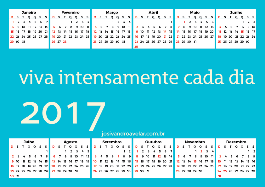 calendário 2017 63