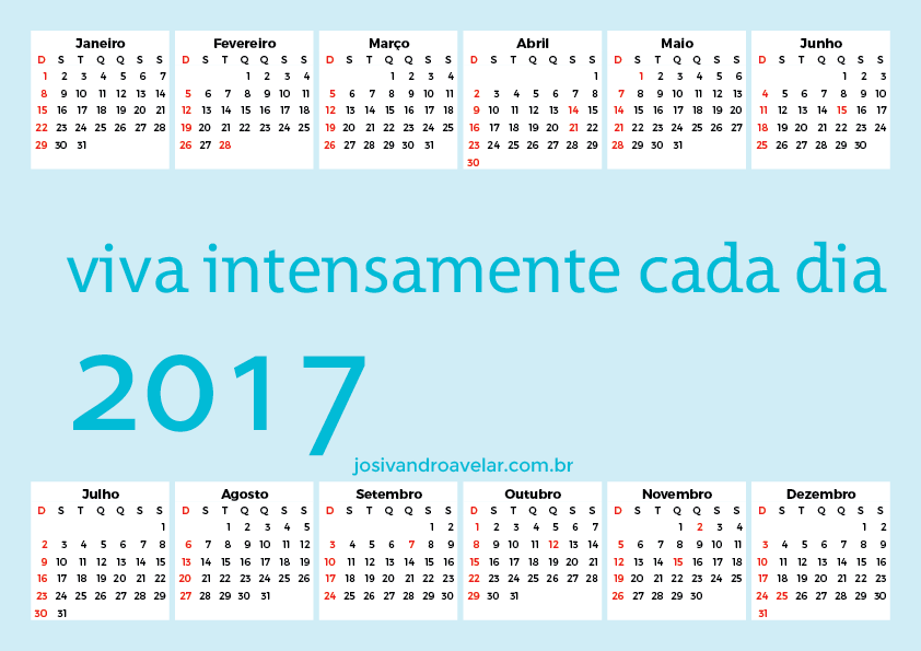 calendário 2017 64
