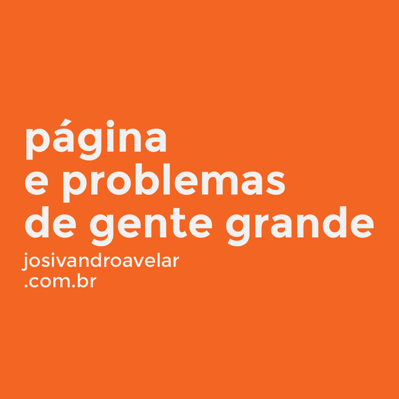 página e problemas de gente grande