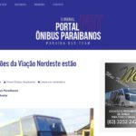 Portal Ônibus Paraibanos março de 2016
