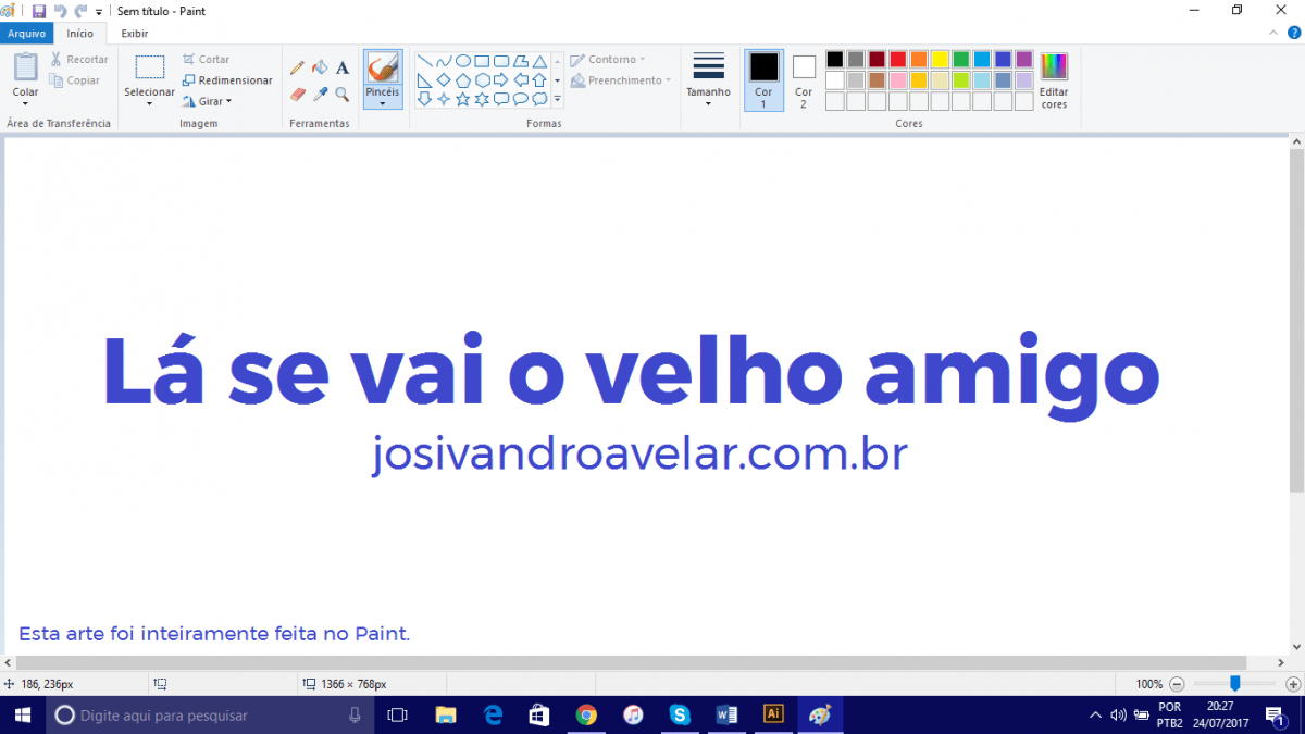 lá se vai o velho amigo