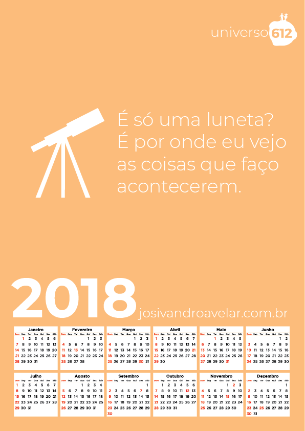 calendário 2018 20