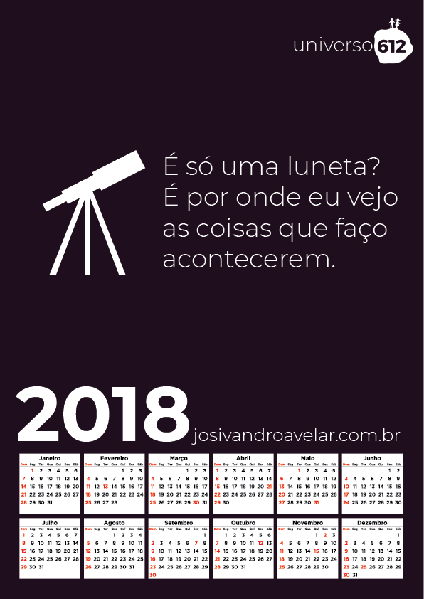 calendário 2018 21