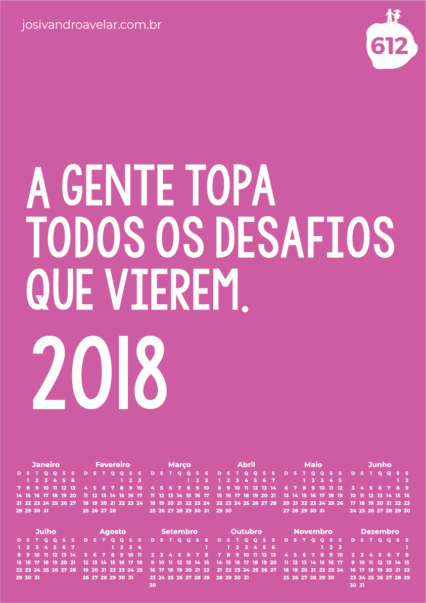 calendário 2018 32