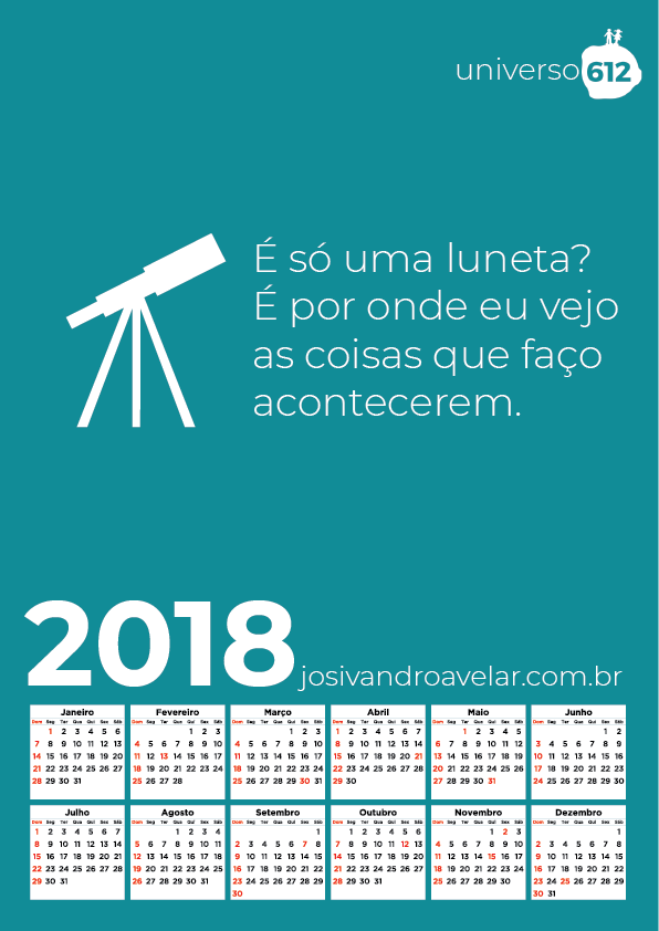 calendário 2018 6