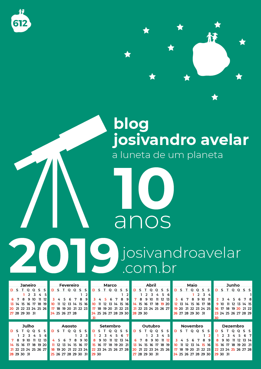 calendário 2019 10