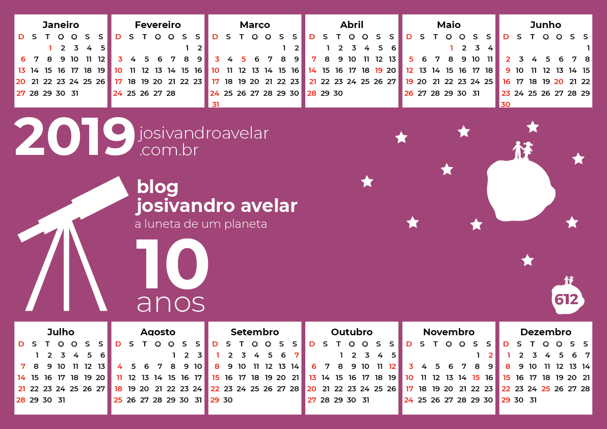 calendário 2019 14