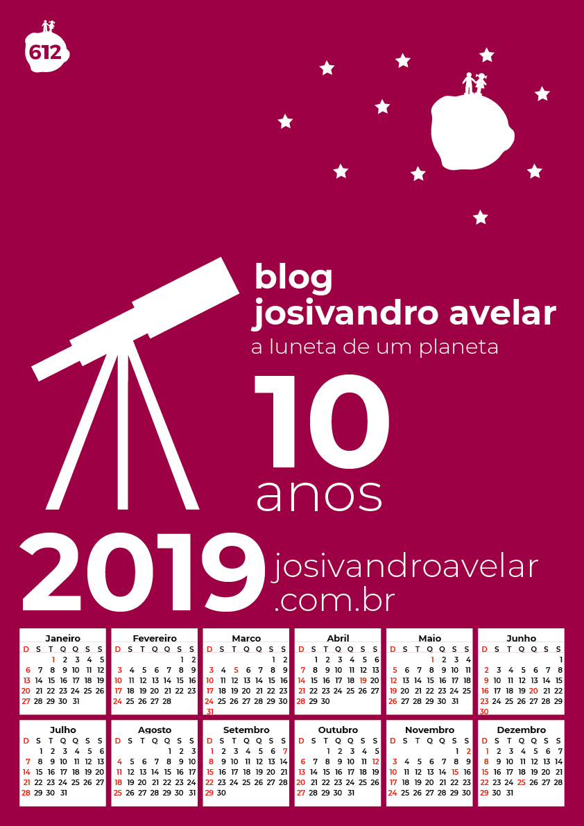 calendário 2019 7