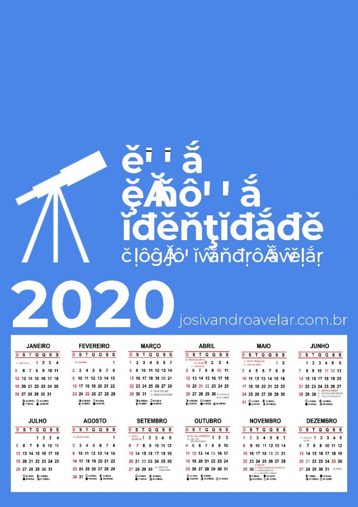 UMA LETRA FAZ TODA A DIFERENÇA 1 calendário blog josivandro avelar 2020 pdf 724x1024 1
