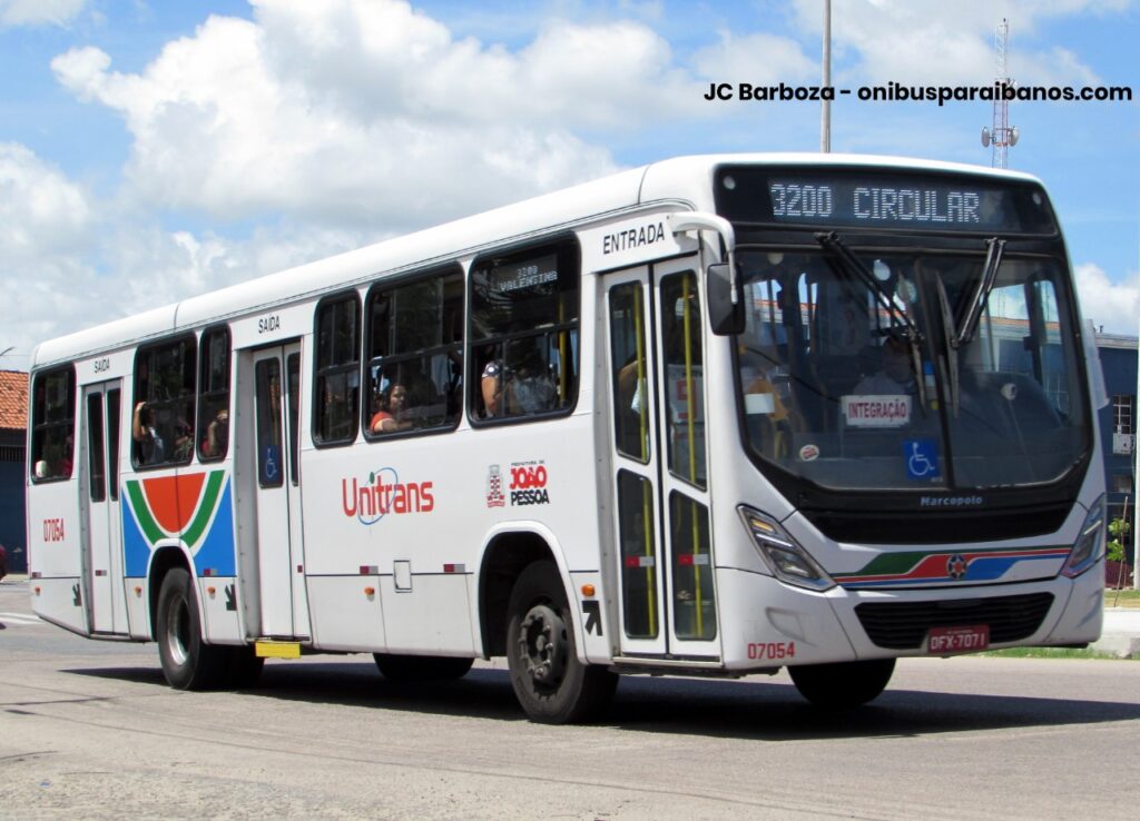 João Pessoa e os ônibus; a mais intensa de todas as relações 1 Imagem de um ônibus do sistema municipal de João Pessoa. Fim da descrição.