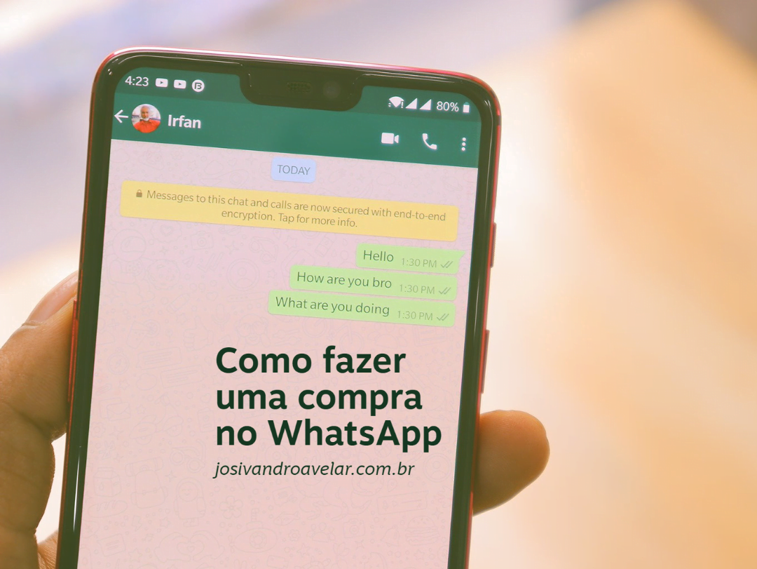 Como fazer uma compra no WhatsApp