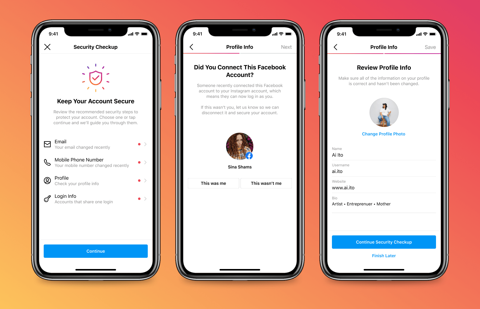 Os recursos de segurança do Instagram 1 206777573 332496735079286 5739390584905507635 n