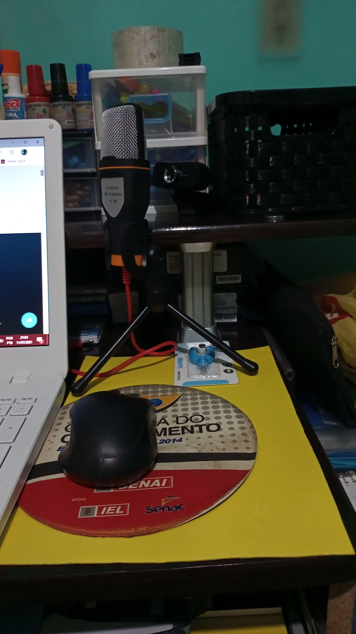 O bug da câmera do WhatsApp 3 A foto que eu tirei na câmera do WhatsApp.
