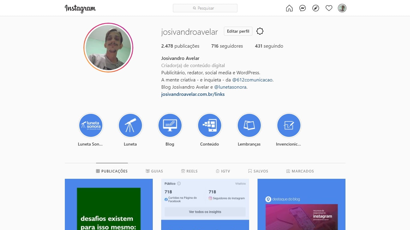 Postando no Instagram pelo computador - literalmente - sem gambiarra 2 download 10