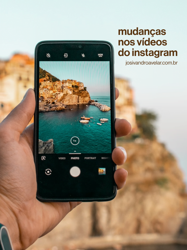 Mudanças nos vídeos do Instagram