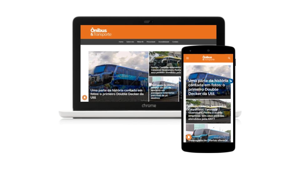 O que eu fiz no Ônibus Paraibanos, ou melhor, Ônibus & Transporte? 1 Aplicação Ônibus & Transporte para desktop e mobile.