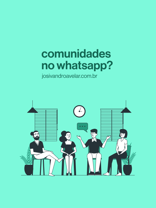Comunidades no WhatsApp?