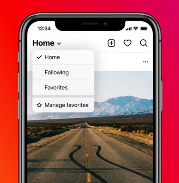 E o Instagram começou o ano como? Anunciando que vai mudar a apresentação do feed inicial 1 Maneira que o Instagram vai apresentar o feed inicial. Recurso está em fase de testes.